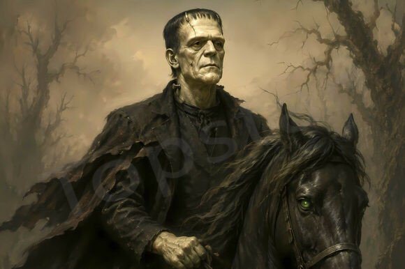 Download Creepy Retro Halloween Wall Decor - Retro Collection