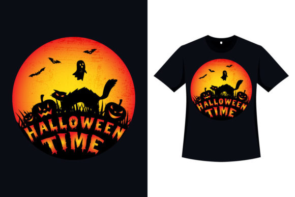 Download Halloween Retro T-shirt Spooky Design - Retro Collection