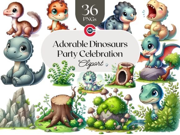 Download Dinosaurs Theme Celebration Graphics - Theme Collection